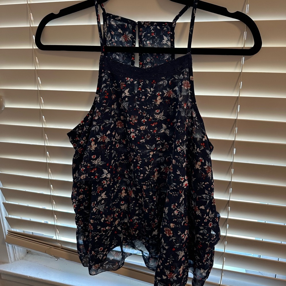 Abercrombie flower tank top